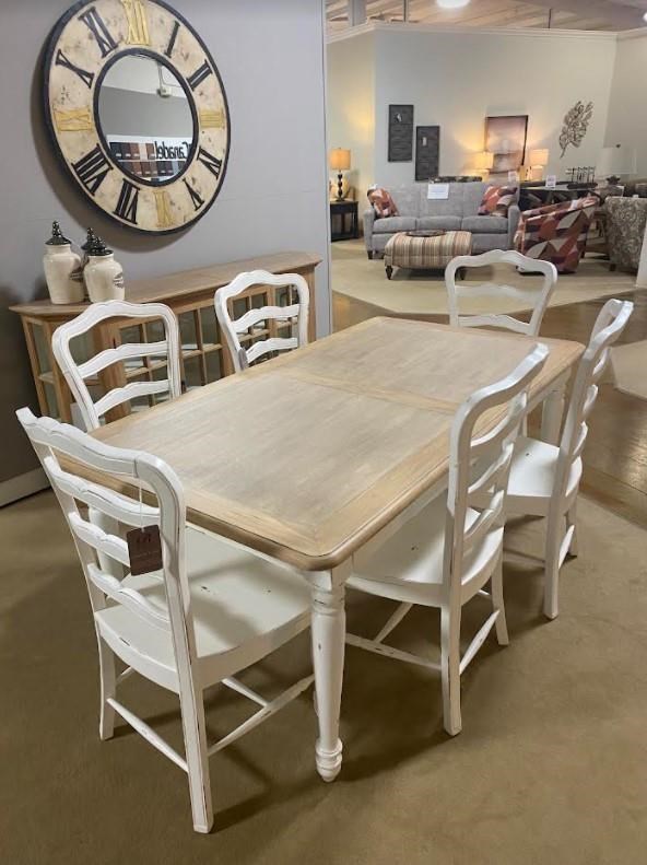 Magnolia home dining set discount